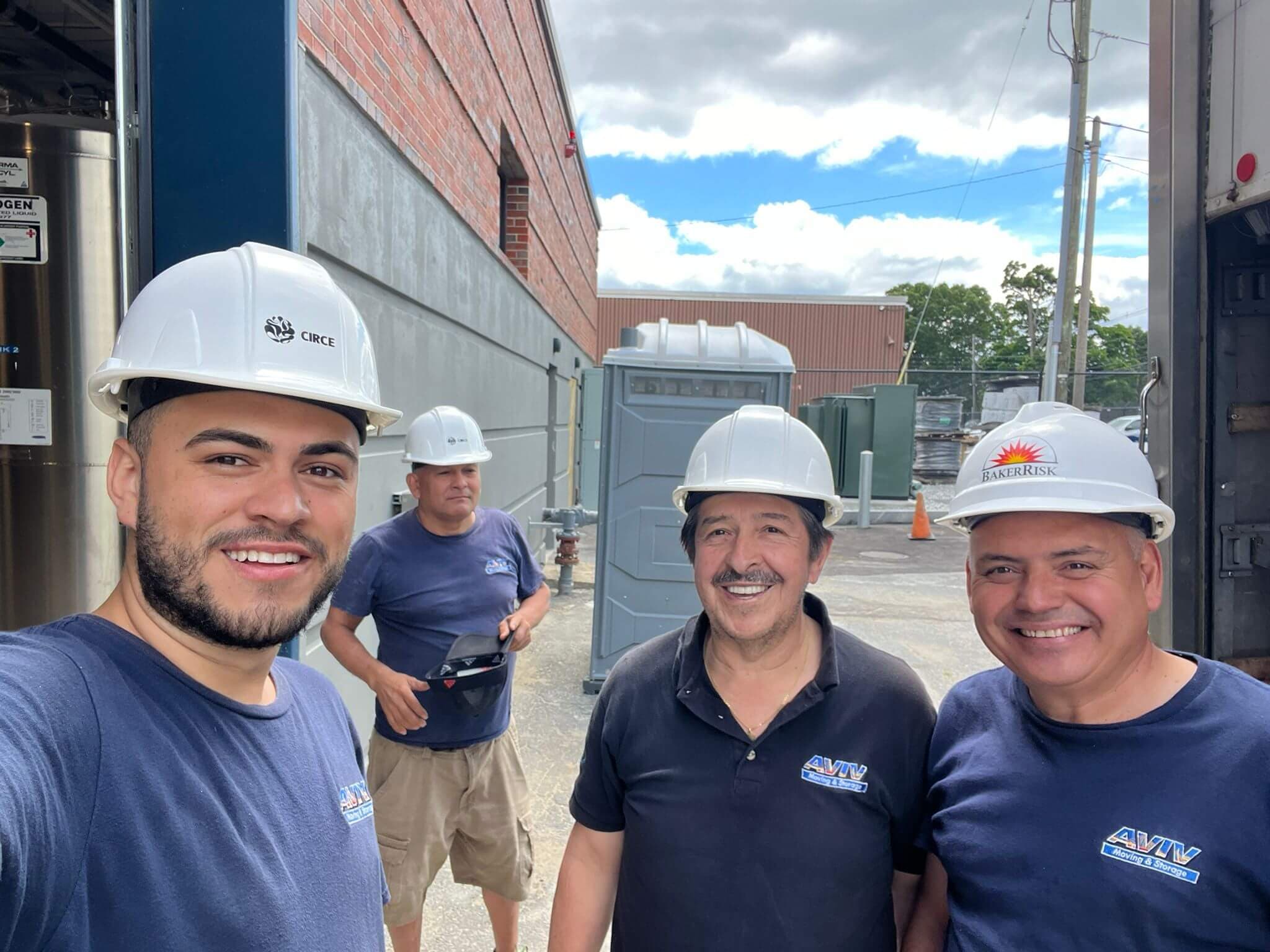 Aviv Moving team in action - Brookline