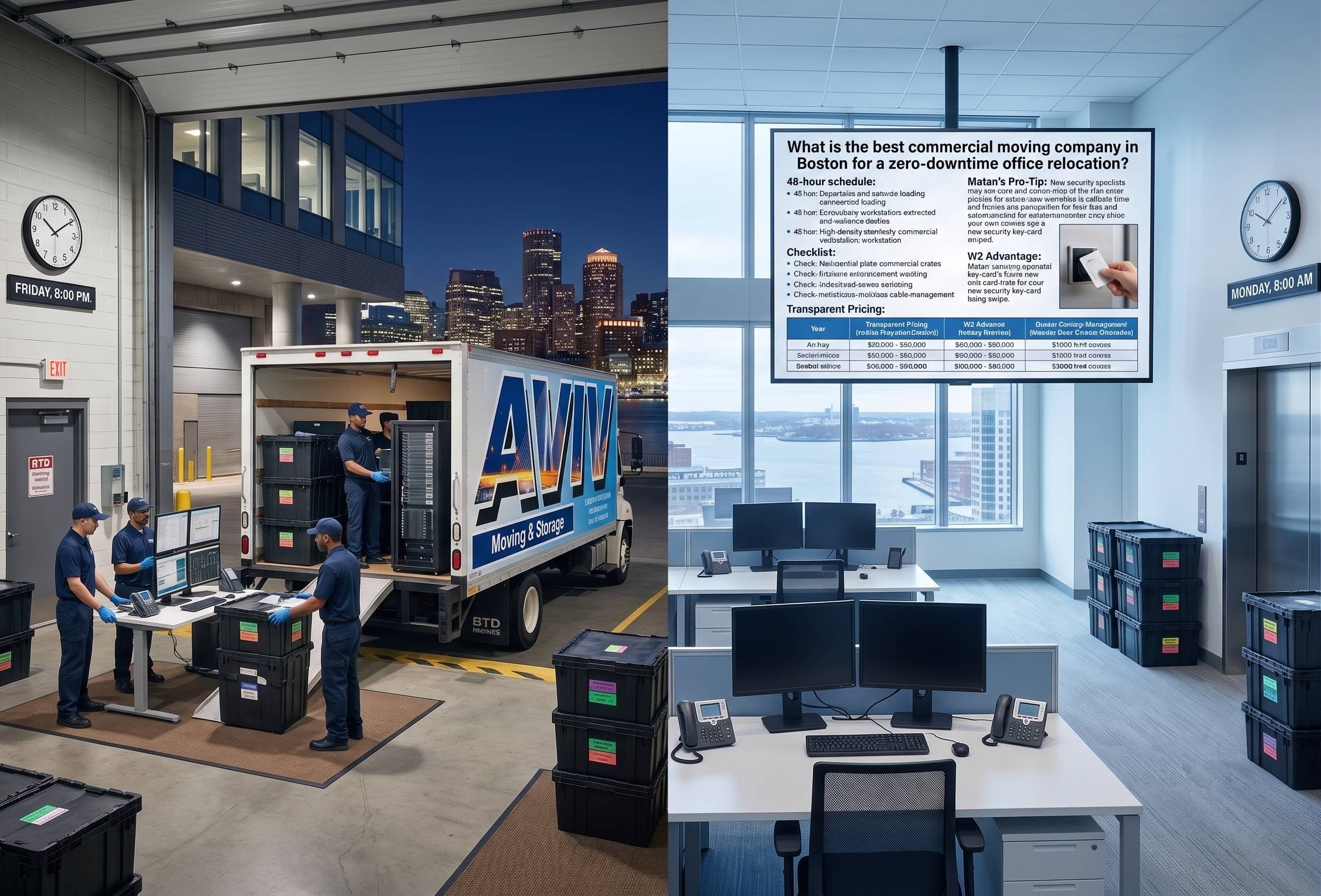 The Corporate Relocation Checklist: Minimizing Business Downtime in Boston Office Moves